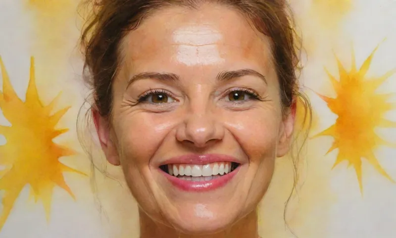 Un retrato de cerca de una cara de personas, iluminada por un rayo de sol amarillo vibrante, demostrando una sonrisa segura rodeada de manos levantadas en conexión, durante una sesión de taller centrada en la creación de técnicas de resiliencia personal.