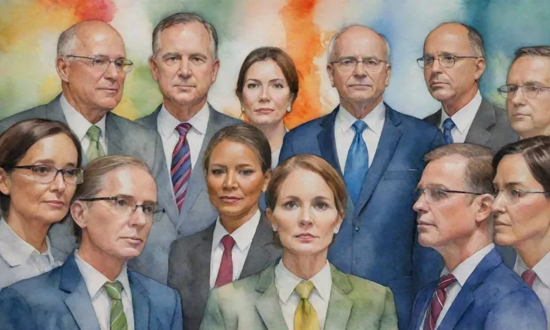 Un grupo diverso de gerentes